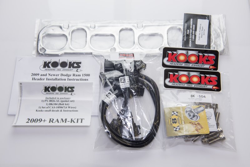 Kooks 1-7/8" STAINLESS HEADERS. 2009-2018 DODGE/RAM 1500 5.7L.