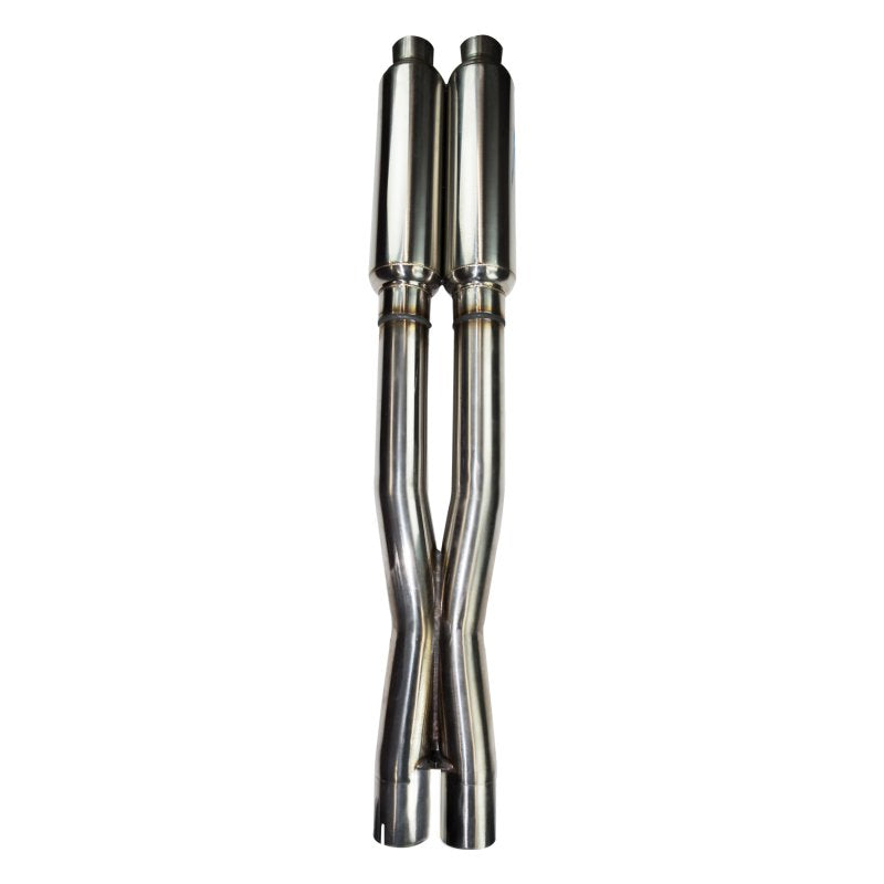 Kooks 3" SS Cat-Back For OEM Tips. 2015-2018 Challenger 6.4L. Connects to OEM.