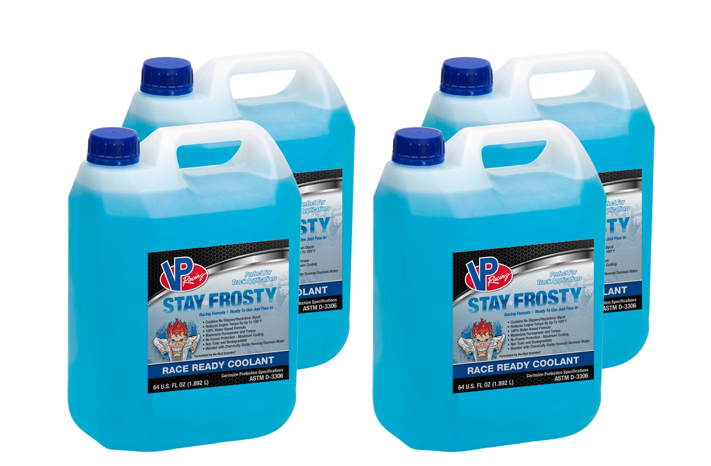 VP Racing VPF2302 VP Racing 2302 Coolant Race Ready Stay Frosty - 64 ounces - Case of 4