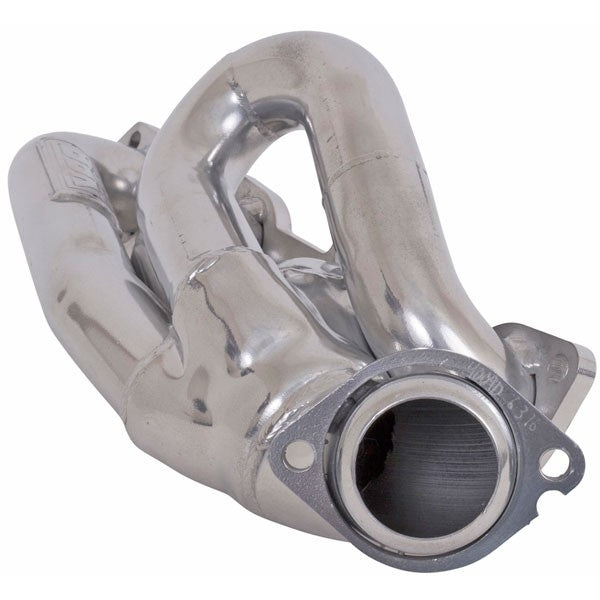BBK40090 Dodge Ram 1500 Truck 5.7 Hemi 1-3/4 Shorty Exhaust Headers Polished Silver Ceramic 03-08