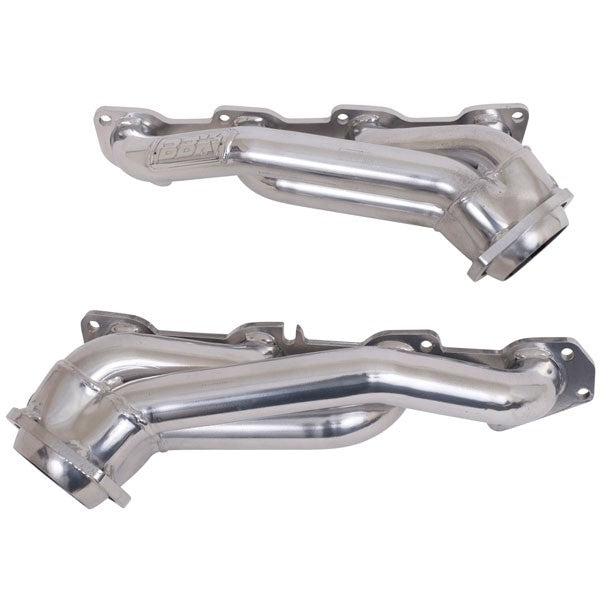 BBK40120 Dodge Charger 300C 5.7 Hemi 1-3/4 Shorty Exhaust Headers Polished Silver Ceramic 05-08
