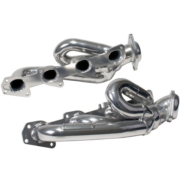 BBK40140 Dodge Ram 1500 Truck 5.7 Hemi 1-3/4 Shorty Exhaust Headers Polished Silver Ceramic 09-18