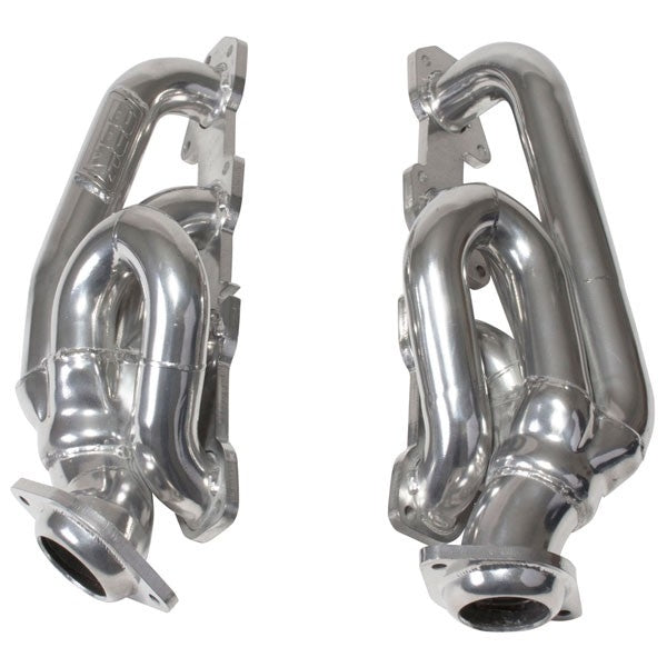 BBK40140 Dodge Ram 1500 Truck 5.7 Hemi 1-3/4 Shorty Exhaust Headers Polished Silver Ceramic 09-18