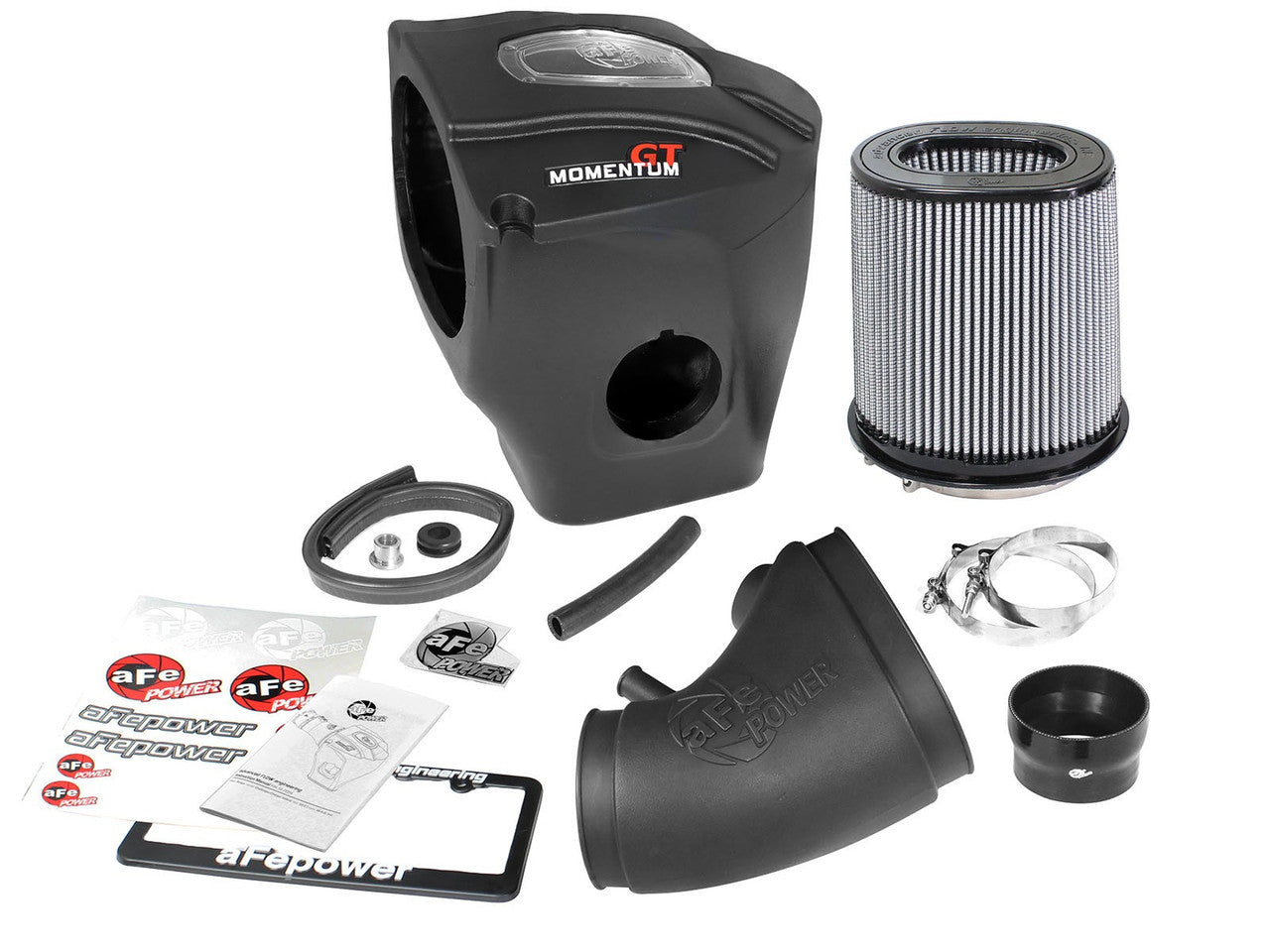 aFe Power Momentum GT Cold Air Intake System Pro DRY S Filter for 11-Current Challenger, Charger, 300C SRT8 & SRT 6.4L - 51-72203