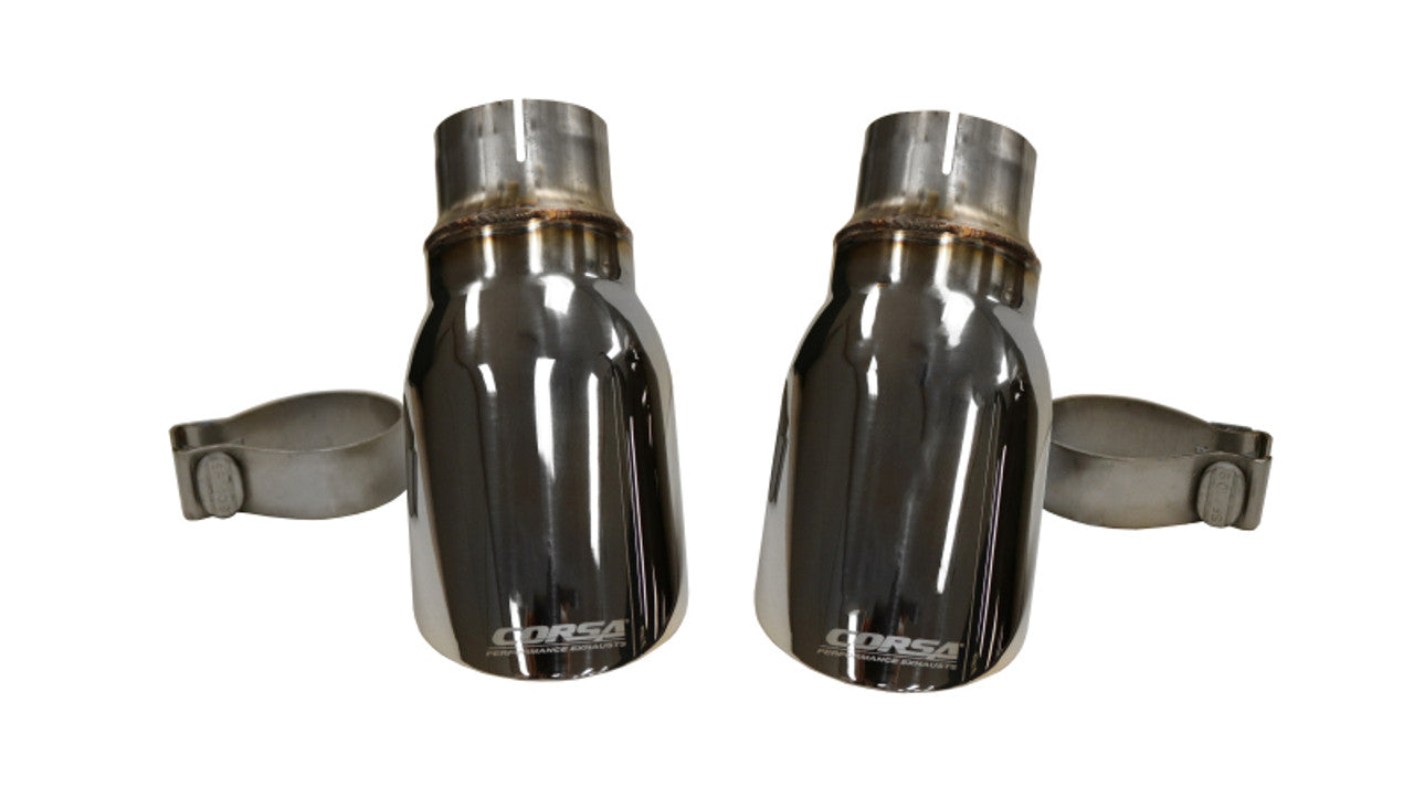 CORSA Performance Pro Series Tip Kit in Polished for 15-16 Charger 5.7L CR14977