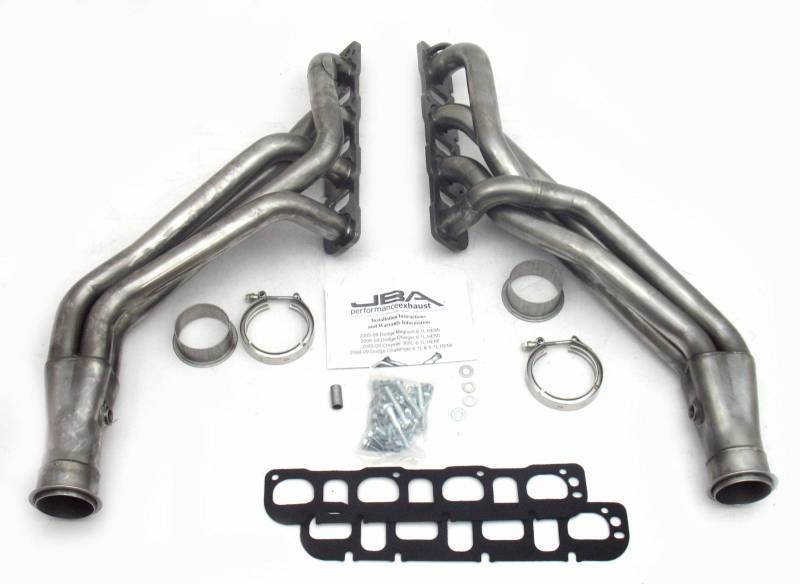 JBA Headers Long Tube Headers 6965S 08-14 Challenger 5.7/6.1/6.4L 06-14 Charger/300C/Magnum 5.7/6.1/6.4L.
