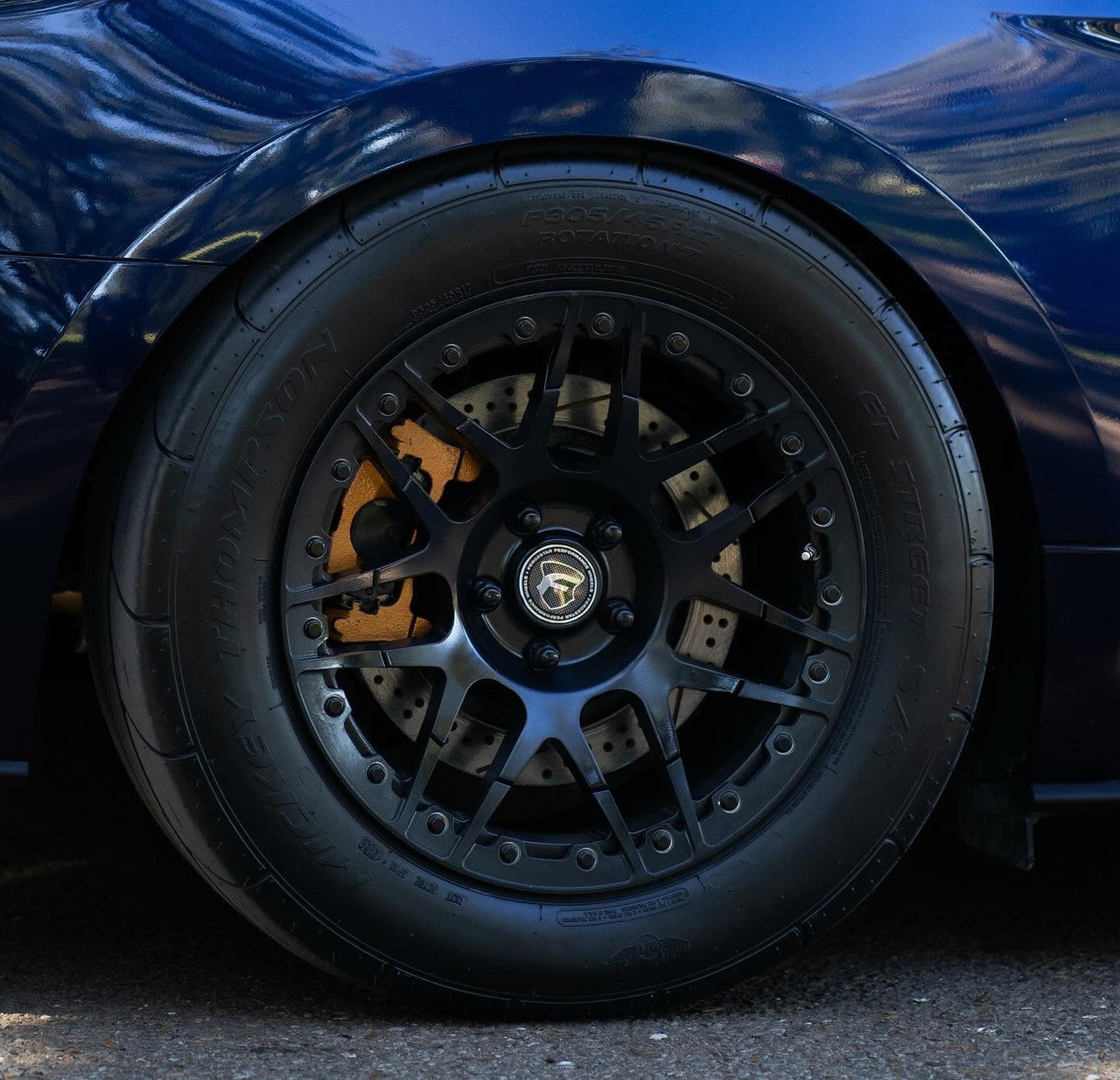 Forgestar F14 Beadlock Satin Black Wheel 17x10 +50 5x4.5BC - F28270067P50