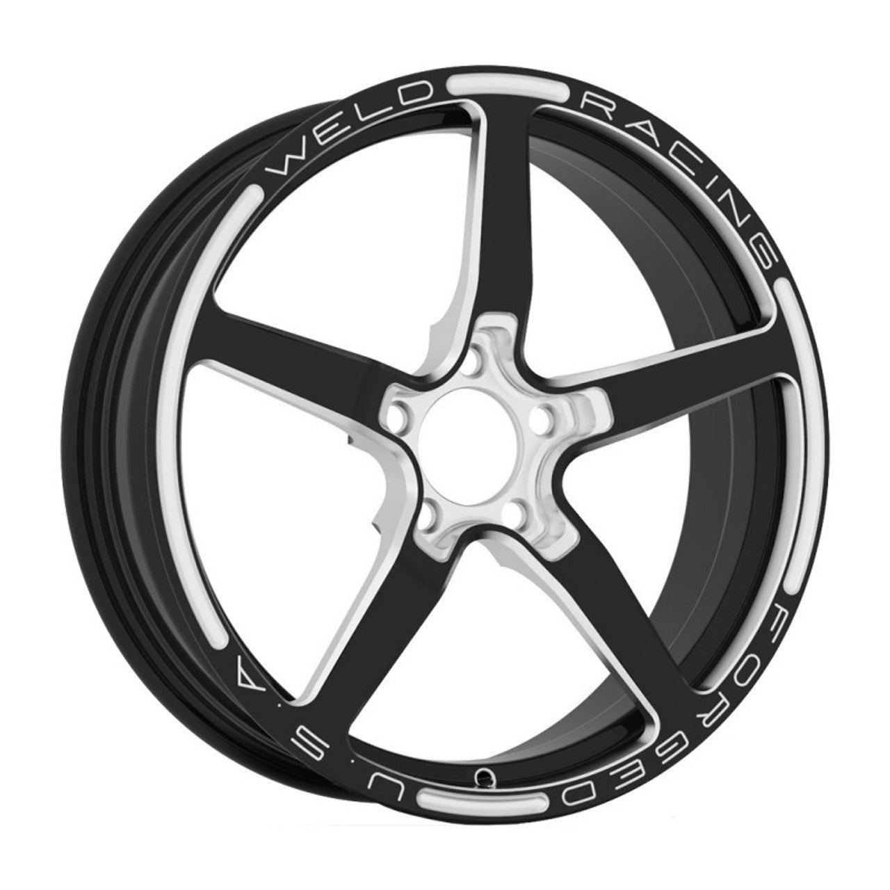 WELD Racing AlumaStar 2.0 Frontrunner 18x6 2.7" Backspace Black Wheel for 05-23 Challenger, Charger, Magnum, 300C, Demon & Hellcat - 88B-1806245