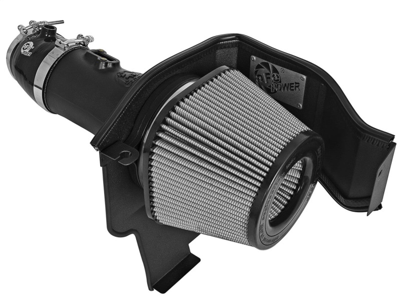 aFe Power 51-12802 Magnum FORCE Stage-2 Cold Air Intake System Pro DRY S Filter for 15-16 Challenger & Charger SRT Hellcat