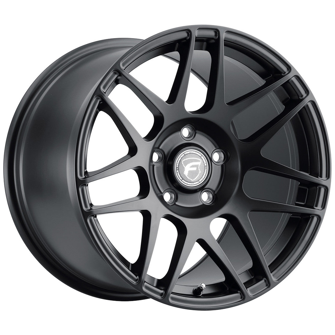 Forgestar Drag Pack Series F14 17x5 1.9" Backspace Satin Black Front Wheel for 2018 Dodge Demon & 21-Current Challenger SRT Super Stock - F1727C071N28