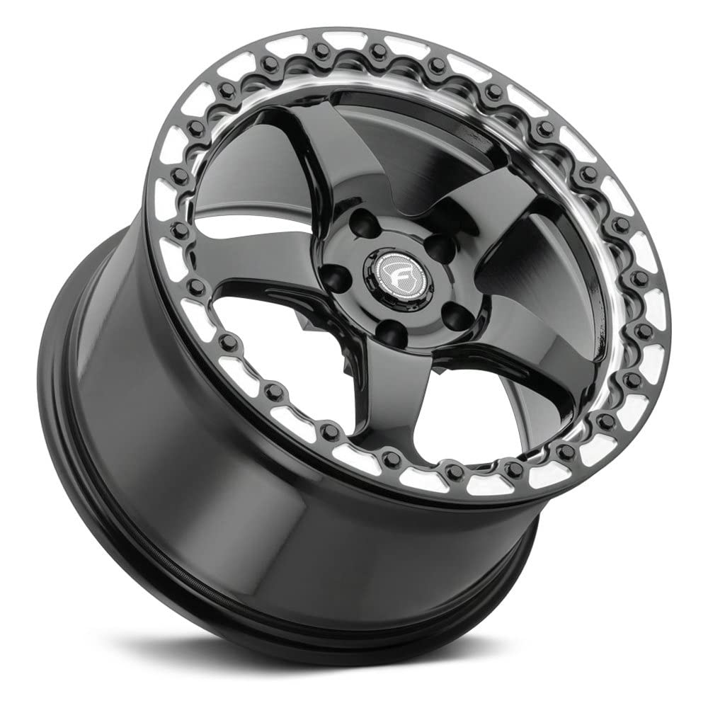 Forgestar D5 Beadlock Wheels (17x10 5x114.3 ET+50 78.1) Gloss Black Mach F001B0063P50