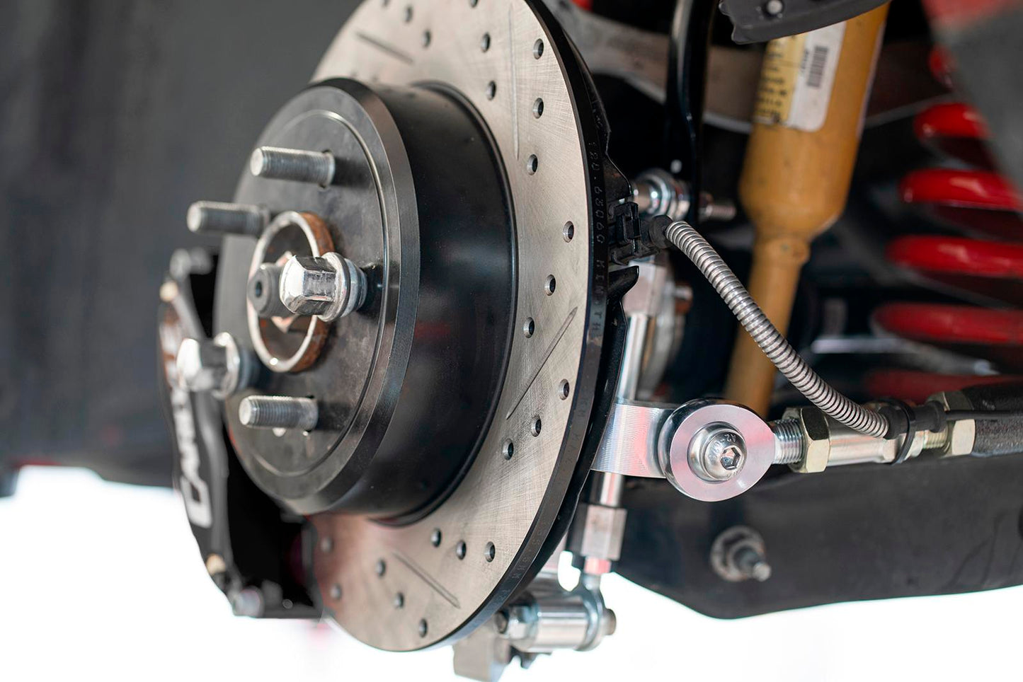 DBK110 - Brake Kit For 15" Conversion, Black Calipers, Non-Redeye 2006-2023 Charger/Challenger