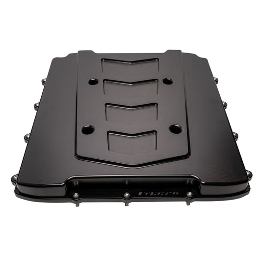 BILLET SPECIALTIES LS GenV LT4 Supercharger Lid Chevron BLK95068