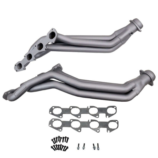 BBK1648 Dodge Charger Challenger SRT8 6.1, 6.2, 6.4L Full Length Headers 1-7/8 Titanium Ceramic 06-23
