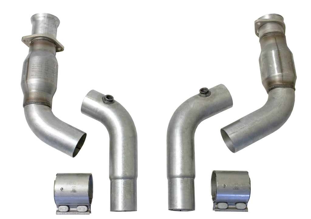 BBK16481 Dodge Challenger Charger 6.1 6.2 6.4 Short Mid Pipe 06-23
