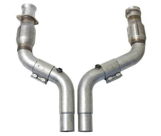 BBK16481 Dodge Challenger Charger 6.1 6.2 6.4 Short Mid Pipe 06-23