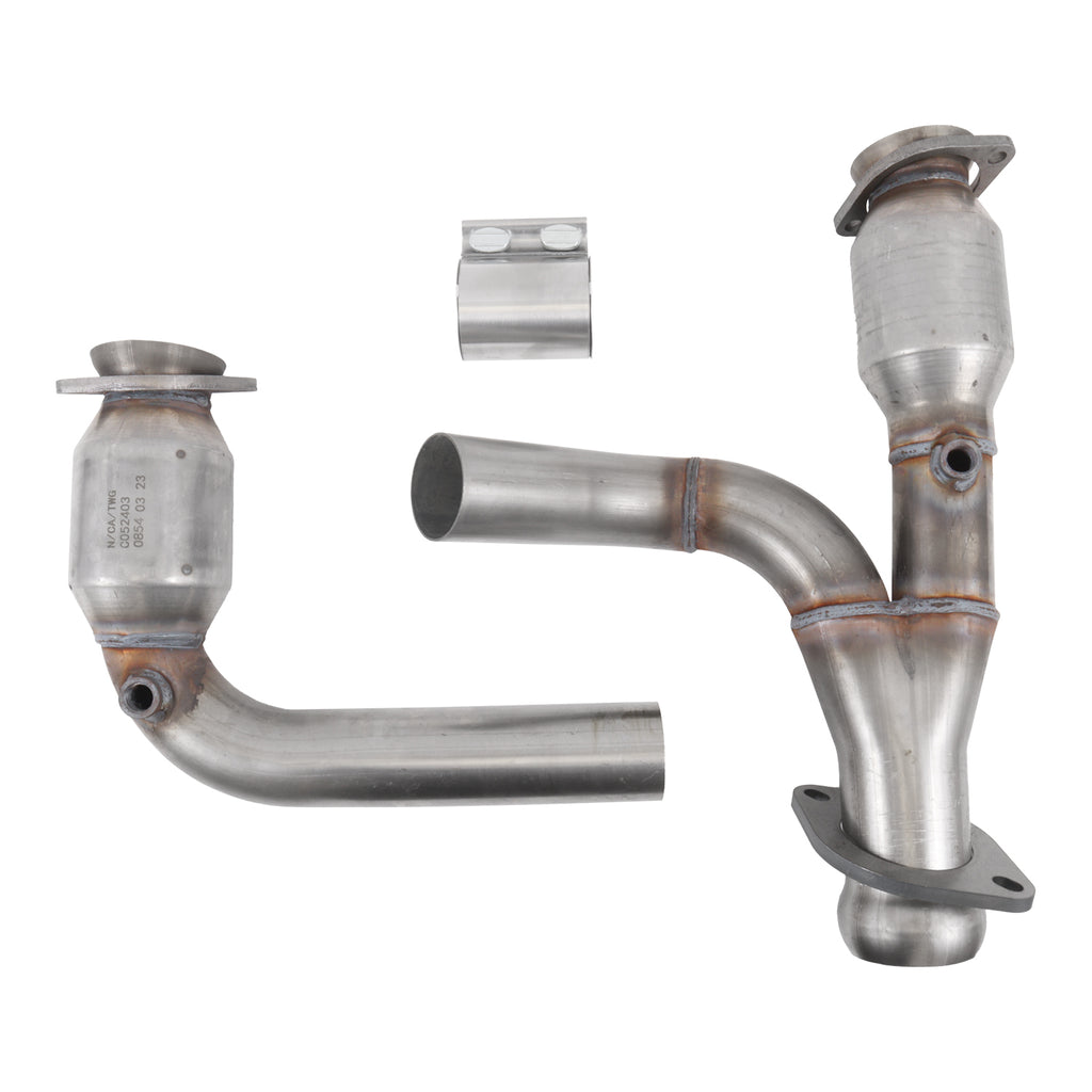 BBK19501 Dodge Ram 1500 2 1/2" Y-Pipe with High Flow Catalytic Converters 09-24