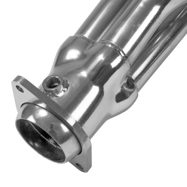 BBK40190 Dodge Challenger Charger 300C 6.4 6.2 Hemi 1-7/8 Shorty Exhaust Headers Polished Silver Ceramic 11-23