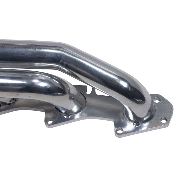 BBK40280 Dodge Challenger Charger 5.7 Hemi 1-3/4 Shorty Exhaust Headers Polished Silver Ceramic 09-23