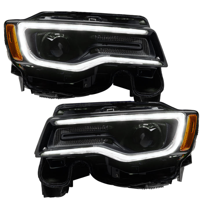 ORACLE Lighting 2014-2021 Jeep Grand Cherokee Dynamic ColorSHIFT Headlight DRL Upgrade Kit