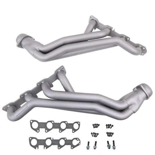 BBK1647 Dodge 5.7 Hemi Challenger Charger 1-3/4 Long Tube Exhaust Headers Titanium Ceramic 05-08