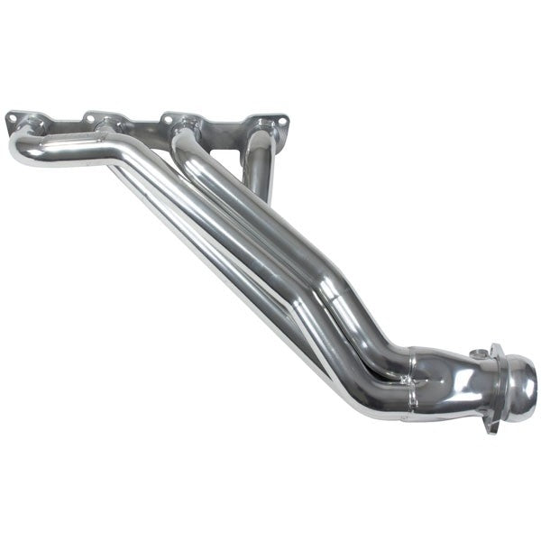 BBK16470 Dodge Challenger Charger 5.7 Hemi 1-3/4 Long Tube Exhaust Headers Polished Silver Ceramic 05-08