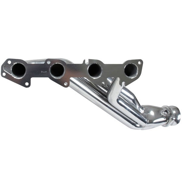 BBK16470 Dodge Challenger Charger 5.7 Hemi 1-3/4 Long Tube Exhaust Headers Polished Silver Ceramic 05-08