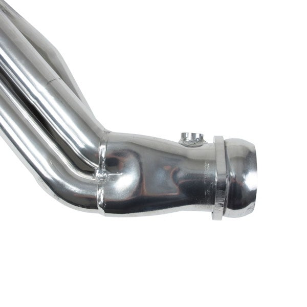 BBK16470 Dodge Challenger Charger 5.7 Hemi 1-3/4 Long Tube Exhaust Headers Polished Silver Ceramic 05-08