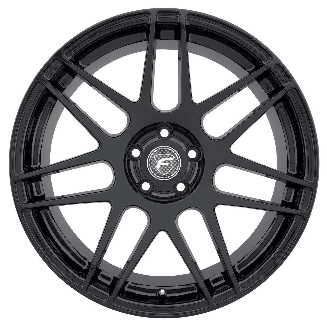 Forgestar 18x10 F14 Deep Concave Forged Wheel | Gloss Black | 5x120.65 | +30 ET | BS 6.7 | F25180062P30