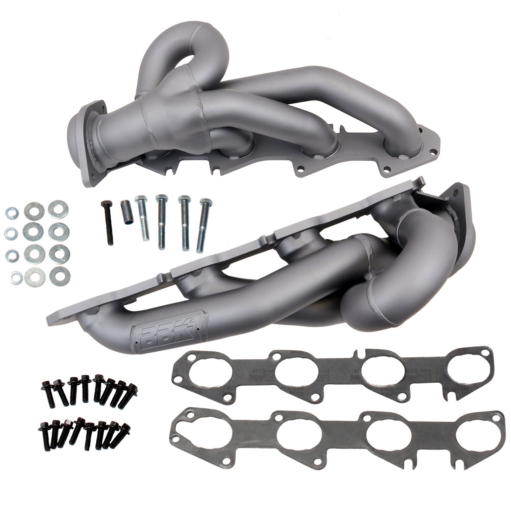 BBK4014 Dodge Ram 1500 Truck 5.7 1-3/4 Shorty Exhaust Headers Titanium Ceramic 09-18