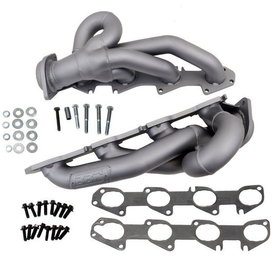 BBK4014 Dodge Ram 1500 Truck 5.7 1-3/4 Shorty Exhaust Headers Titanium Ceramic 09-18
