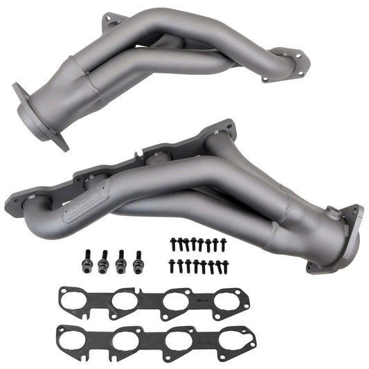 BBK4019 Dodge Challenger Charger 300C 6.4 6.2 Hemi 1-7/8 Shorty Exhaust Headers Titanium Ceramic 11-23