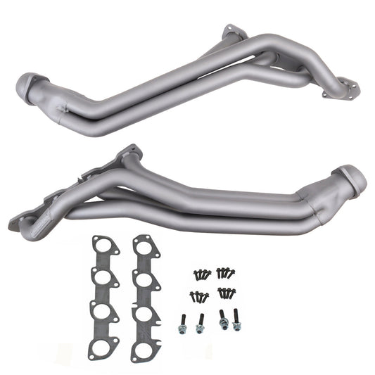 BBK4046 Dodge Challenger Charger Hemi 5.7 1 3/4 Long Tube Exhaust Headers Titanium Ceramic 09-24