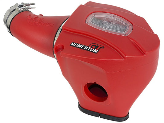 aFe Power Momentum GT 'Limited Edition Red' Cold Air Intake System Pro DRY S Filter for 11-Current Challenger, Charger, 300C SRT8 & SRT 6.4L - 51-72203-R