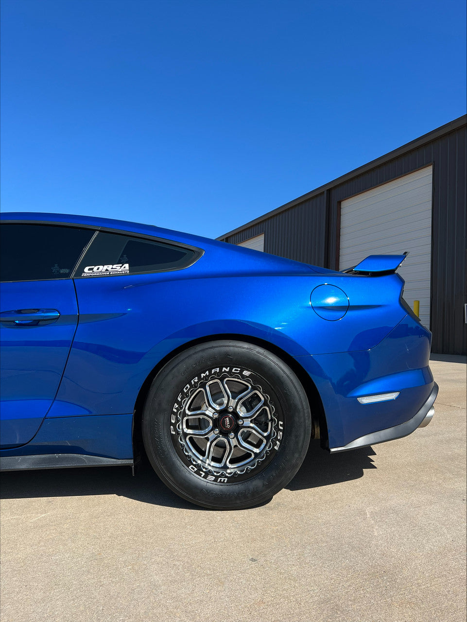 WELD Laguna Beadlock Drag Gloss Black Wheel with Milled Spokes 17x10 | 5x114.3 BC (5x4.5) | +49 Offset | 7.42 Backspacing - S90770067P49