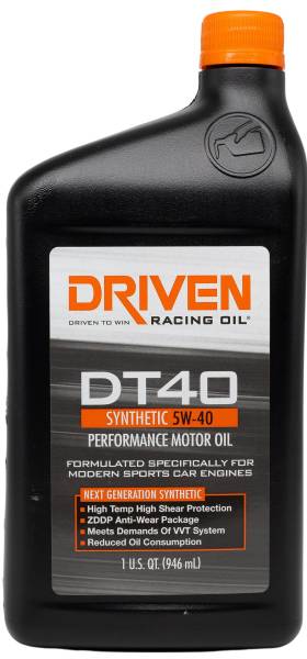 DT40 5W-40 Synthetic Street Performance Oil