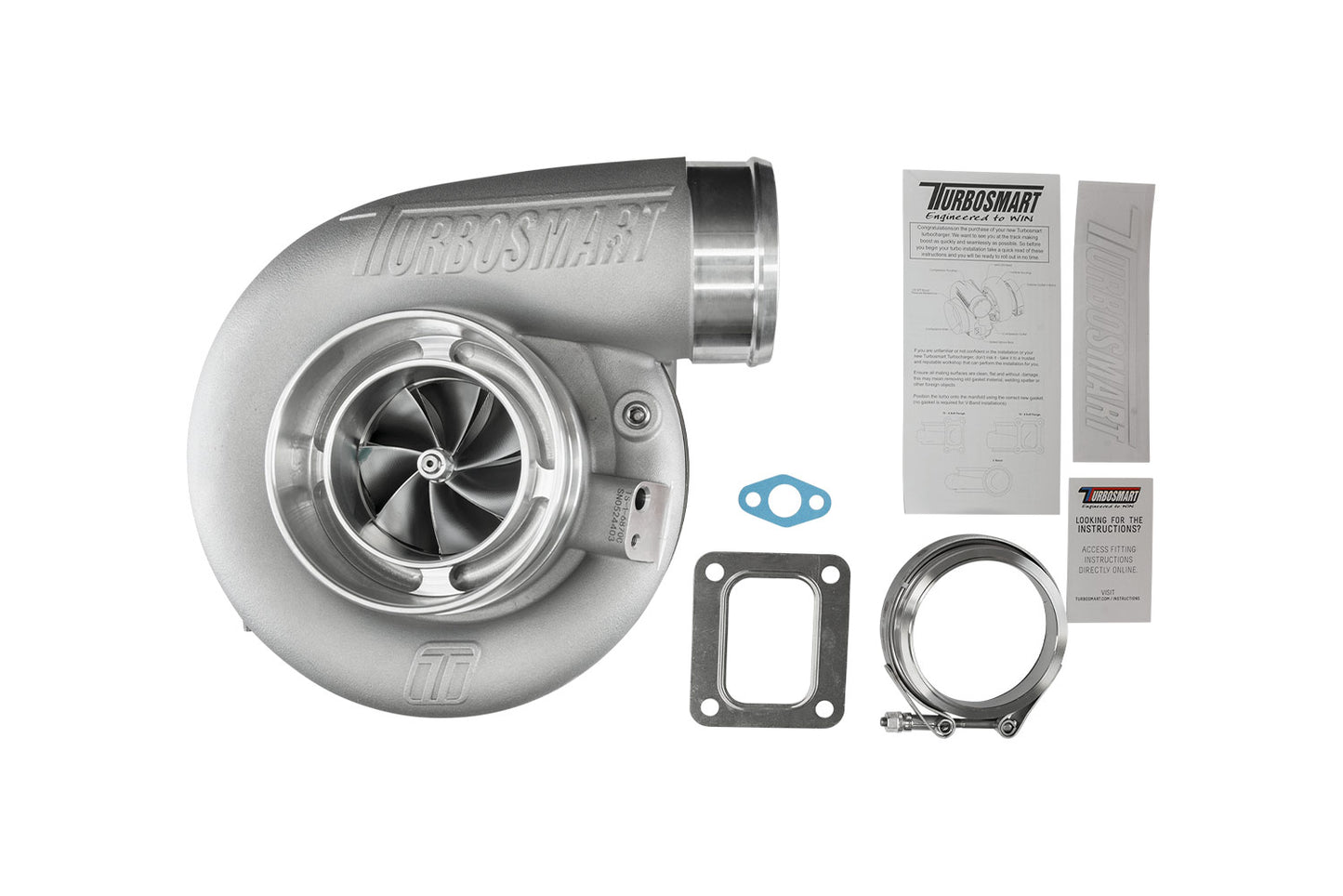 TS-1 Performance Turbocharger 6870 T4 0.96AR Externally Wastegated TS-1-6870C-T4096E