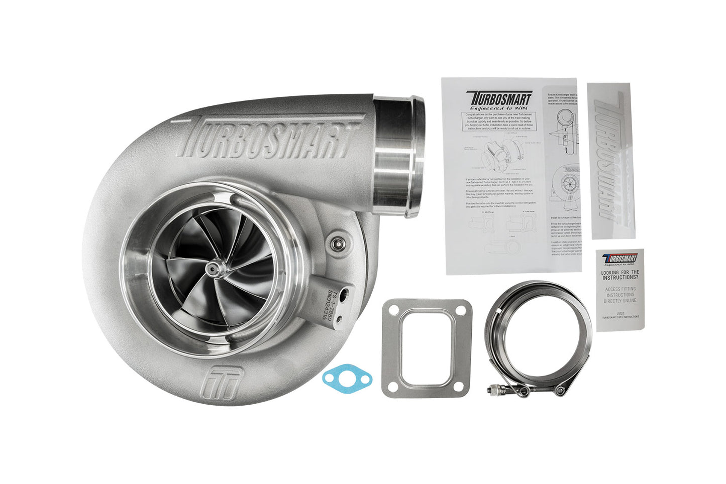 TS-1 Performance Turbocharger 7880 T4 0.96AR Externally WastegatedTBSTS-1-7880C-T4096E