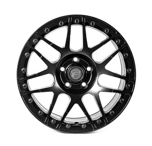Forgestar F14 Beadlock Satin Black Wheel 17x10 +50 5x4.5BC - F28270067P50