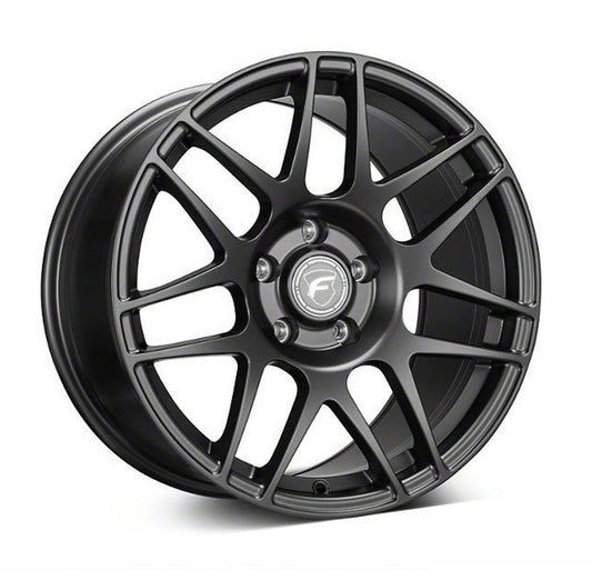 Forgestar F14 Drag Pack Satin Black Wheel 17x10 +50 5x4.5BC - F27270067P50