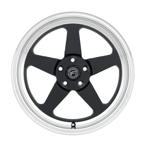 Forgestar 17x5 D5 Drag Wheel | 5x120.65| -26 ET | 2.0 BS | Gloss Black | 1993 - 2002 Camaro / Firebird| 2006 - 2013 Corvette Z06 | 2010 - 2013 Grandsport | F0917C063N26