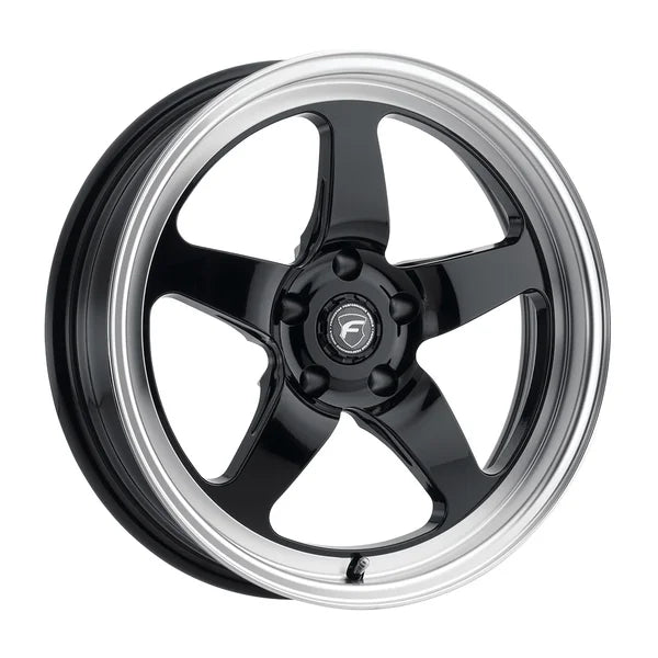 Forgestar 17x5 D5 Drag Wheel | 5x120.65| -26 ET | 2.0 BS | Gloss Black | 1993 - 2002 Camaro / Firebird| 2006 - 2013 Corvette Z06 | 2010 - 2013 Grandsport | F0917C063N26