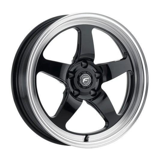 Forgestar 17x5 D5 Drag Wheel | 5x120.65| -26 ET | 2.0 BS | Gloss Black | 1993 - 2002 Camaro / Firebird| 2006 - 2013 Corvette Z06 | 2010 - 2013 Grandsport | F0917C063N26