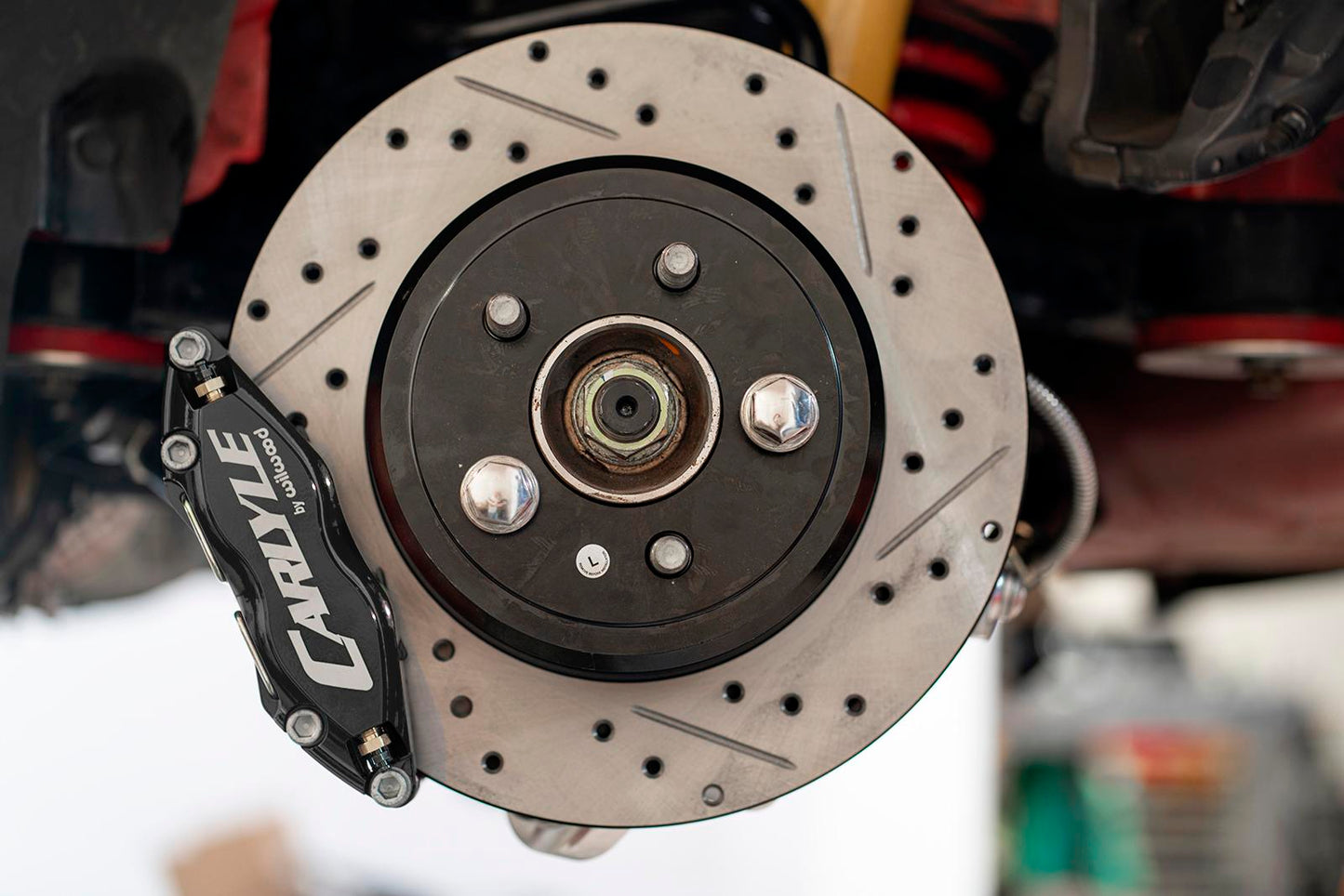 DBK110 - Brake Kit For 15" Conversion, Black Calipers, Non-Redeye 2006-2023 Charger/Challenger