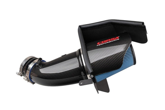 Corsa 17-Current Dodge Challenger SRT/Hellcat/Redeye/Demon Carbon Fiber Air Intake w/ MaxFlow 5 Oil Filt. 44044