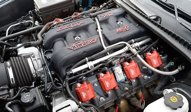 Atomic AirForce Gen-V LT Intake Manifold, Red