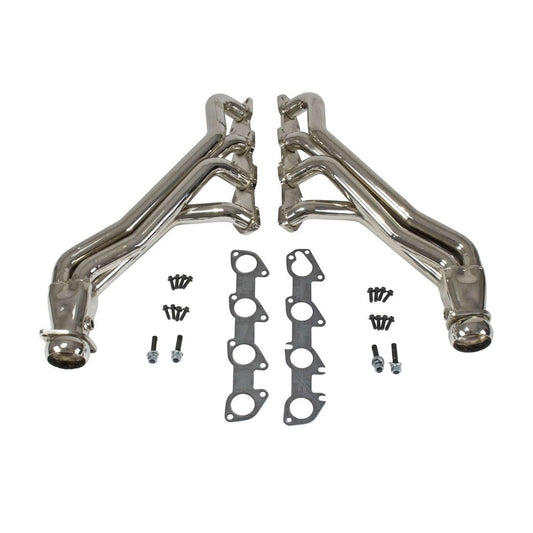 BBK16480 Dodge Charger Challenger SRT8 6.1, 6.2, 6.4L Full Length Headers 1-7/8 Silver Ceramic 06-23
