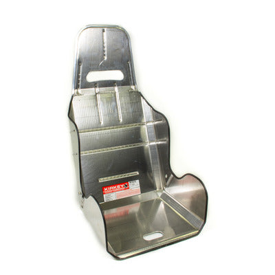 KIR16400 by KIRKEY Seat, 16 Series Economy Drag, 15-1/2 in Wide, 20 Degree Layback, Requires Hook Cover, Aluminum, Natural, Each