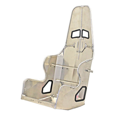 KIRKEY Seat, 38 Series,Wide, 20 Degree Layback, Requires Snap Cover, Aluminum, Natural, Each